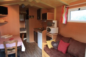 intérieur roulotte campagne